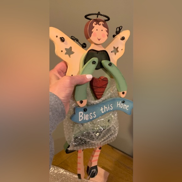 Bless This Home Angel Hanging, NIB - Picture 7 of 16